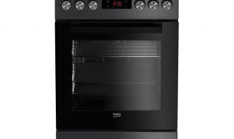 Aragaz Beko FSM52330DAO, 4 arzatoare, Mixt, Aprindere electrica, Grill, Clasa A, 50 cm, Antracit