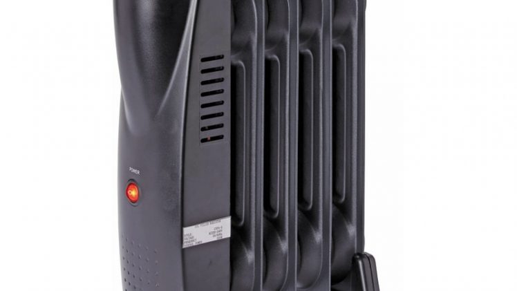 Mini radiator ulei 500w, 5 elementi, termostat ajustabil, negru